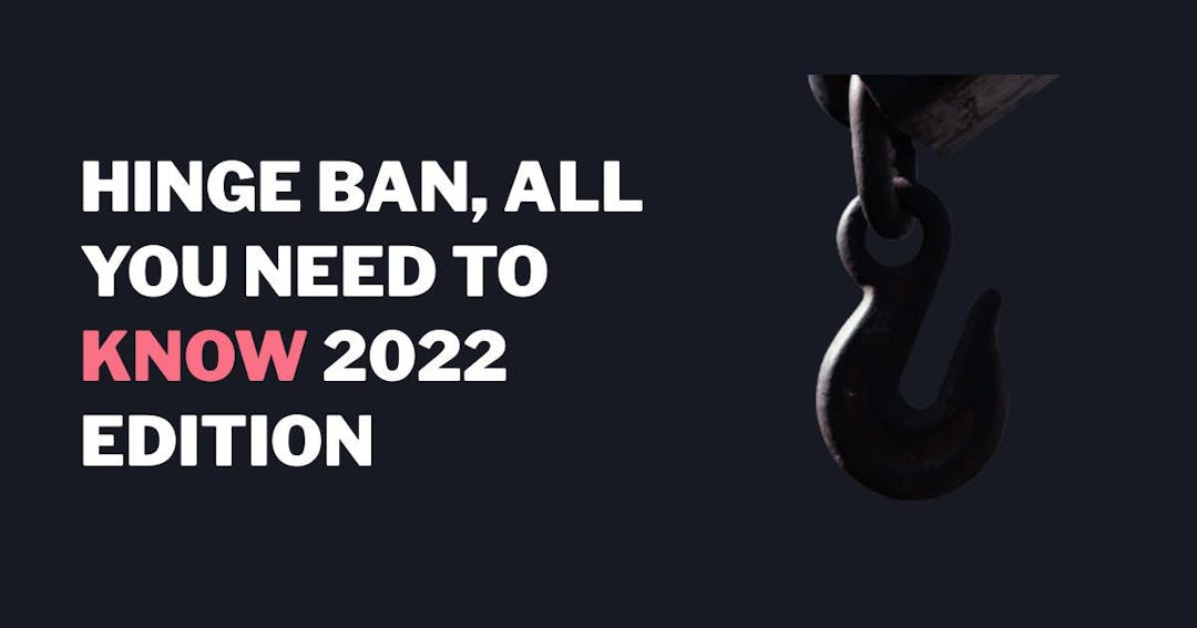 Hinge Ban, all you need to know 2024 edition ROAST