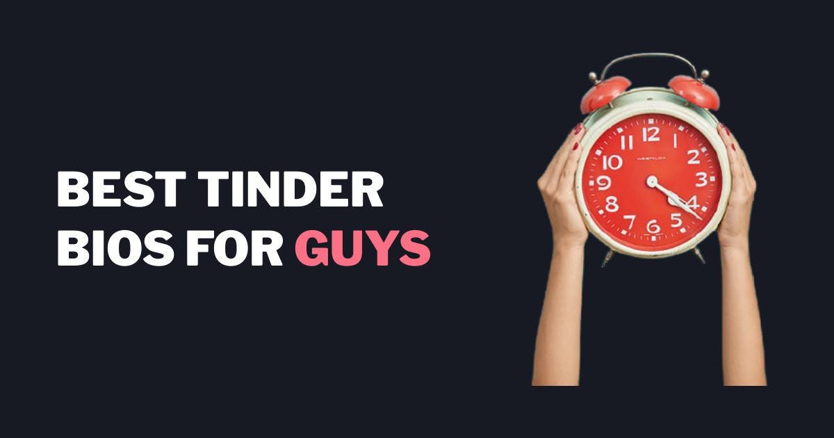 Bedste Tinder bios for fyre - Gode, sjove, flirtende og korte bios for mænd