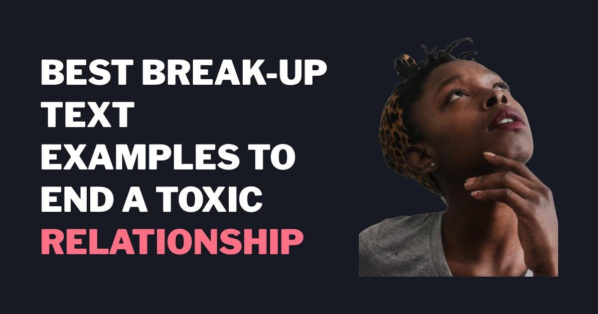 25 beste eksempler på bruddtekster for å avslutte et forhold